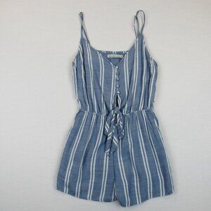 Abercrombie and Fitch Women's Size M Elasticized Waist Faux Buttons Boho Beach